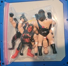 original san francisco toymakers wcw ring and nwo wrestlers