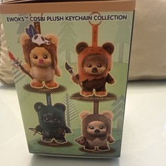 NEW Sealed Star Wars Ewok Cosbi Plush Keychain Mystery Blind box