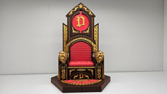 Marvel Legends: Red & Gold Dr Doom Throne [CUSTOM] 1:12