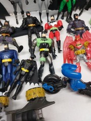 Huge Lot of 26 DC Comics BATMAN Kenner Figures 5” Robin I20 As Shown
