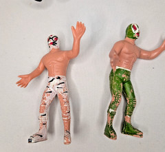 Vintage Mexican Wrestling Figures LUCHO LIBRE x11