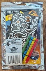 Jurassic World Play Pack Grab & Go Activity Coloring Book Birthday Party NEW