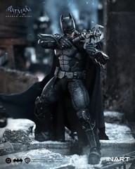 INART Batman Arkham Origins Battle Damaged 1/12 Figure DC Action Figure In Stock