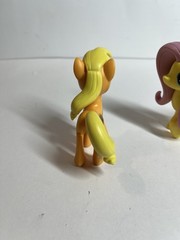 My Little Pony Hasbro 3” Figures MLP Lot of 3 Vinyl Figures Fluttershy Rarity