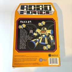 Nacelle Robo Force Maxx 89 Action Figure Animated Series Robot Toy Boxed