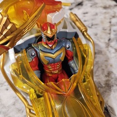 Power Rangers Mystic Force Mobile Lion Warrior with Dragon Fire Ranger Figure