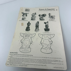 Vintage Gremlins Gizmo Paint a Figurine Figure 1984 Hasbro *NEW SEALED *READ