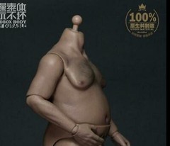 WorldBox 1/6 Durable Body fat Plump Body for hot toys WWE AT018 ❶USA IN STOCK❶
