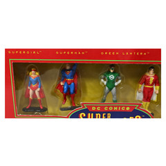 DC Comics Set Of 5 Die Cast Super Heroes 2.25″ Figures In Unopened Box