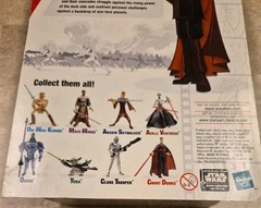 Star Wars Clone Wars Count Dooku Cartoon Network Action Figure Hasbro 2003 NIP
