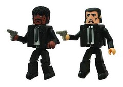Pulp Fiction Tarantino Jules & Vincent Minimates 2 Pack Diamond Select