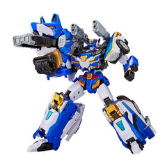 [2025 NEW] SAMG Metal Cardbot W BLUECOP W Transforming Robot Police Car Figure