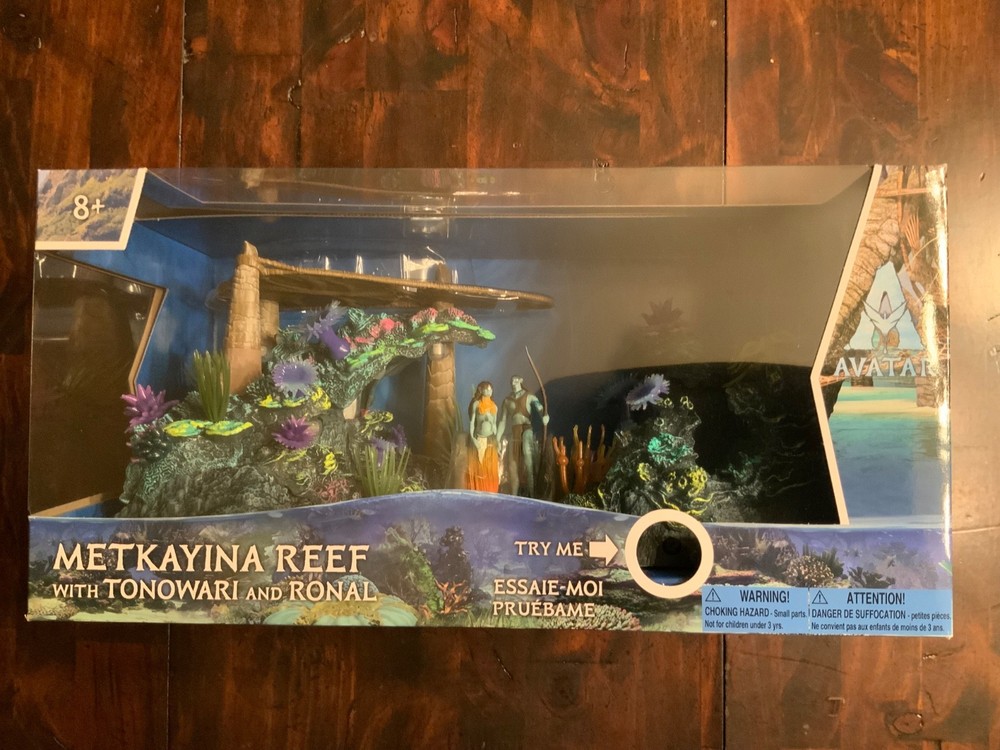 McFarlane Avatar: World of Pandora Metkayina Reef with Tonowari and Ronal MIB