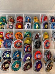 Massive 13 lb Beyblade Lot Metal Fusion Burst Parts Launchers Accessories