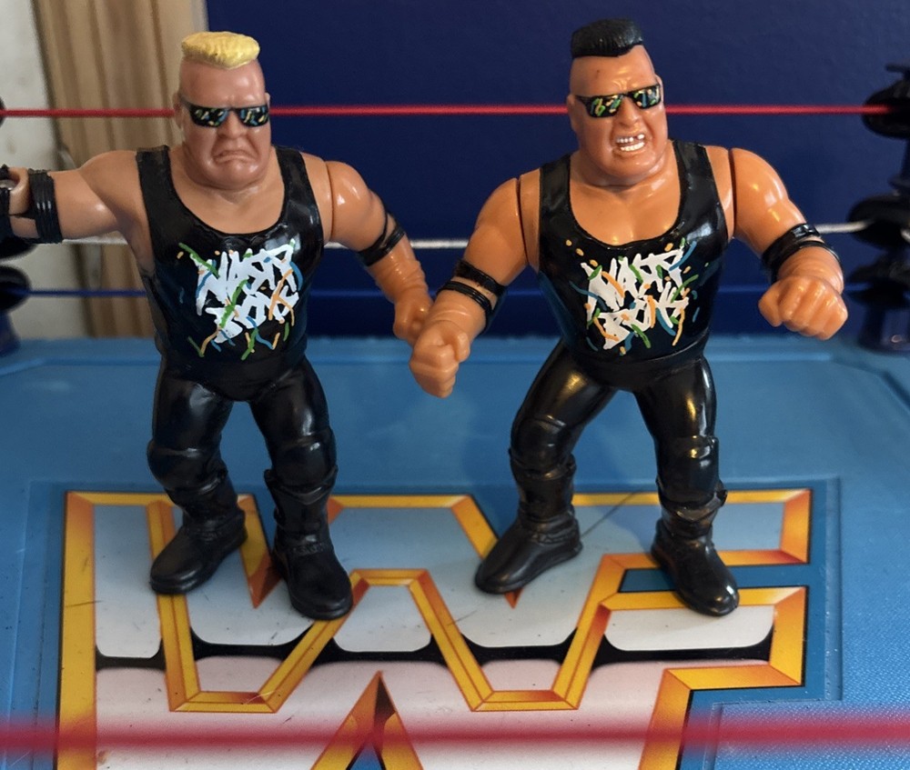WWF Hasbro Nasty Boys – WWE Mattel LJN Titan Sport Vintage – EXCELLENT condition