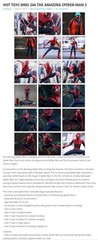 Hot Toys MMS244 The Amazing Spider-Man 2 Sideshow Ex Andrew Garfield U.S. Seller