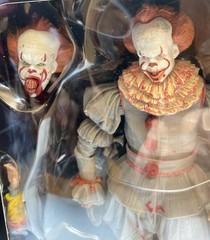 NECA IT Movie You’ll Float Too Ultimate 7” Pennywise Horror Action Figure Derry