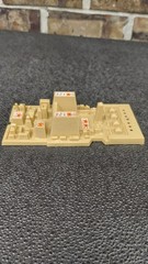 Vintage Kenner Indiana Jones 1982 Map Room Adventure Set Map Base & Figure