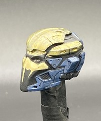 Monster Force Delta Red Nocturnal Operations Helmeted Head Fodder 1:12