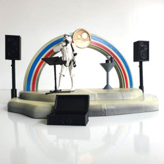 Custom Cantina Bandstand for 3.75 inch (1:18) Scale Action Figure