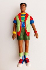 1991 CAPTAIN PLANET 6 Action Figures by Applause, Linka, Kwame, Mati, Wheeler +