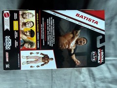 WWE Elite Royal Rumble Batista new im box defender case