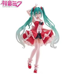 Hatsune Miku Anime Figure Toys Cute Anime MIKU Standing Position PVC Action Figu