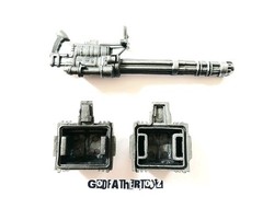 MARVEL LEGENDS MACHINE GATLING GUN WEAPON ASSAULT RIFLE ONLY CUSTOM FODDER
