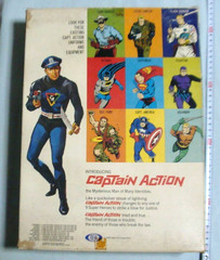 Ideal Captain Action Captain America Action Figure w/Box Vintage Unused
