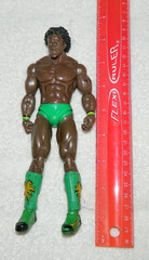 Jakks Pacific 2009 WWE Deluxe Aggression Series 17 Kofi Kingston Figure ONLY