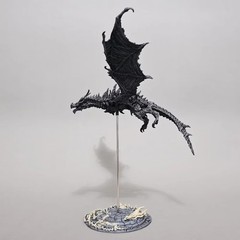 Game of Thrones & Skyrim Dragon Action Figure:Alduin & Drogon Collectible Statue