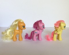My Little Pony Mane 6 Lot Friendship Is Magic Gen 4 Brushable Pony Lot