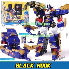 Metal Cardbot 8.5″ Black Hook Action Figure Pirate Ship Robot No Box