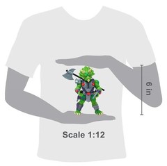 Boss Fight Studio Saurozoic Warriors TRIAX SKIVER Dinosaur Indie Action Figure