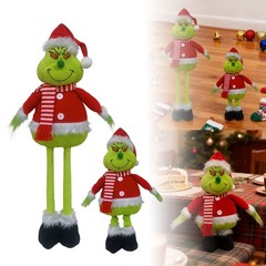 The Grinch Christmas Decoration with Extendable Legs NEW Extending Grinch US