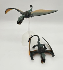 Jurassic World Amber Collection Dimorphodon 2‑Pack • Complete • Displayed