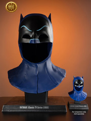 Batman Classic TV Series 1966 Cowl Replica 1:1 Scale DC Direct Prop