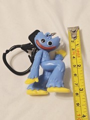 Poppy Playtime Mini Scary Huggy Wuggy Action Figure Keychain PVC Figure Toy