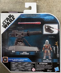 Star Wars The Mandalorian Mission Fleet Hover E-Web Cannon NEW in Box