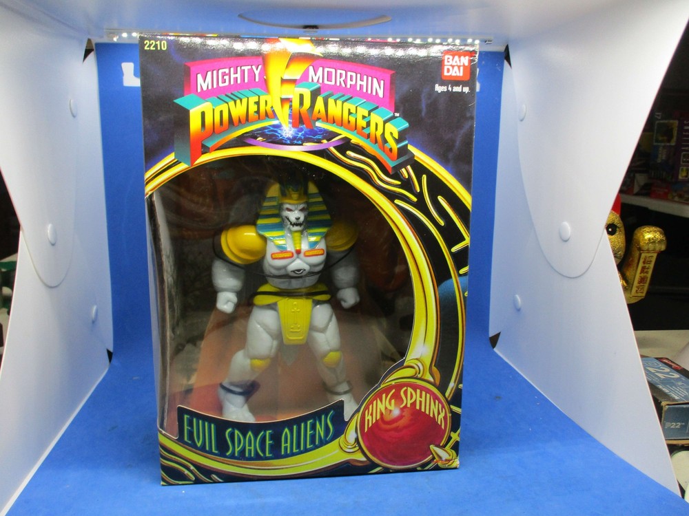 1993 Bandai Mighty Morphin Power Rangers Evil Space Aliens King Sphinx