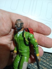 1983 Galoob A-Team Mr. T With Gun & Backpack Ba Baracus Vintage Action Figure