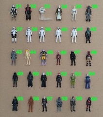 271x RARE CHASE Star Wars Micro Galaxy Squadron Mini Figures/Machines – You Pick