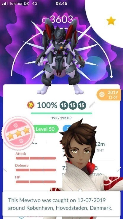 🔥 Armored Mewtwo Max Level 50 3 Moves Lucky Trade Guaranteed Pokémon GO 🔥