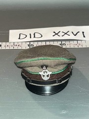 1/6 Scale WWII German Police Visor Cap – WWII German Polizei Division DID DID XX
