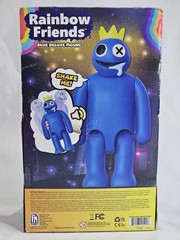 Rainbow Friends Blue Deluxe 12″ Action Figure w/Shake Me Sounds 3️⃣ Damaged Box