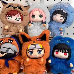Itachi Naruto Beast Party Series Plush Confirmed Blind Box Figure Gift (NO BOX)