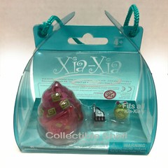 Xia Xia Pets Hermit Crab Collectible Shells and 2 Little Friends Pink Green