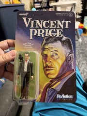 2022 Super 7 ReAction Vincent Price Master of Mayhem 3.75″ Figure New Sealed