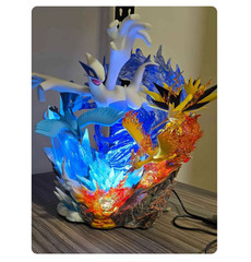 Cartoon Legendary Bird GK PVC LED Light Figure Model Statue 35 cm Collectible