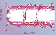 1/12 Custom Effect Sword For 6 ” SHF Jujutsu Kaisen Okkotsu Yuta Action Figure